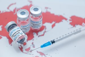 コロナウイルスワクチンのイメージ像